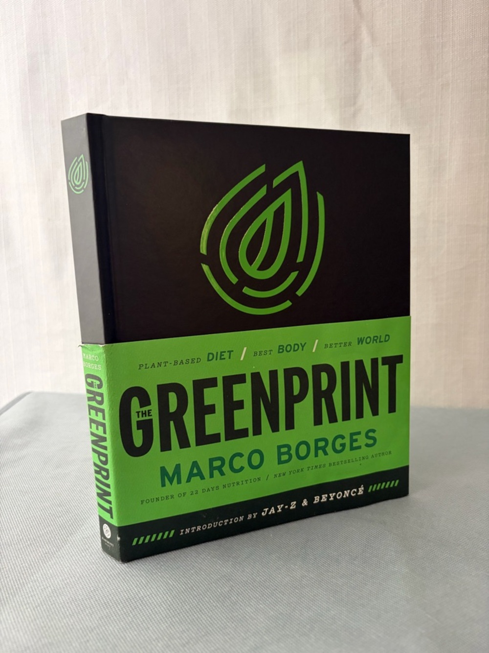 Marco Borges The Greenprint Hardcover Book Plant Based Diet Excellent
((F147)